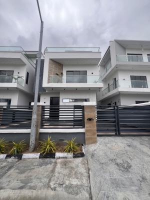Exquisitely Built 5 Bedroom Fully Detached Duplex with Rooftop Terrace, Contemporary Modern Architecture,detailed Tasteful Finish in Osapa, Lekki, Lagos, Detached Duplex for Sale