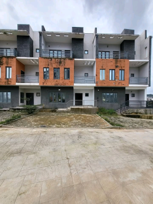 Newly Constructed 4bedrooms Terrace Duplex with a Room Boys Quarters a, Guzape District, Abuja, House for Sale
