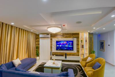 Luxury 3 Bedroom Apartment, Lekki Phase 1, Lekki Phase 2, Lekki, Lagos, Flat / Apartment Short Let