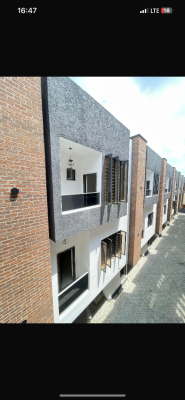 Brand New 4 Bedroom Terrace Duplex, Ologolo, Lekki, Lagos, Terraced Duplex for Sale