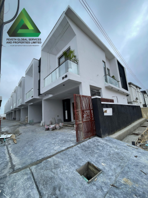 Luxury 4 Bedroom Terrace Duplex, Ikota, Lekki, Lagos, Terraced Duplex for Sale