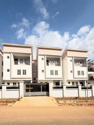 4 Bedroom Terrace Duplex with B/q, Katampe Main, Katampe, Abuja, Terraced Duplex for Rent