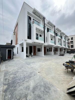 Well Built 4 Bedroom Terraced Duplex with Bq, Communal Swimming Pool, Osapa London, Lekki, Lagos, Terraced Duplex for Sale
