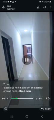 Spacious Mini Flat Room and Parlour Ground Floor, Oniru Estate, Oniru, Victoria Island (vi), Lagos, Mini Flat (room and Parlour) for Rent