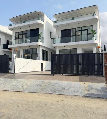 Unique 5 Bedroom Detached Duplex with a Bq and a Pool, Chevron, Lekki, Lagos, Detached Duplex for Sale
