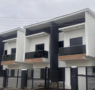 Newly Built Sharp 4bedroom with a Bq Comes with Cctv Cameras, By Abraham Adesanya Side, Ajah, Lagos, Semi-detached Duplex for Sale
