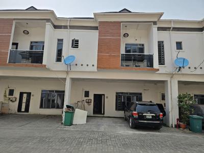 Nicely Finished and Well Located Serviced 4 Bedroom Terrace Duplex, Riverside Estate, Chevron Toll Gate, Lekki, Lagos, Terraced Duplex for Sale