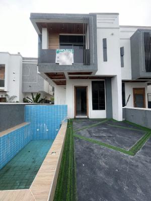 4bedroom Semi Detached Duplex with a Bq, Chevron, Lekki, Lagos, Semi-detached Duplex for Sale