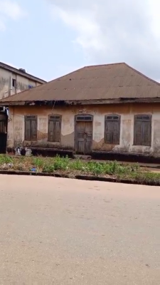 a Piece of Land with an Old Building, Ipaja, Lagos, Land for Sale