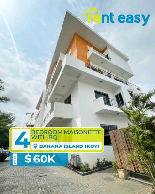 4 Bedroom Maisonette with Bq Location: Banana Island Ikoyi, Lagos  Ren, Naf Valley Estate, Banana Island, Ikoyi, Lagos, House for Rent