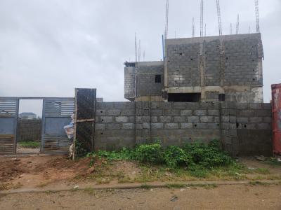 5 Bedrooms Terrace Duplex with Bq Sold As Advanced Carcass, Valentine Nwabueze Crescent, Jahi, Abuja, Terraced Duplex for Sale