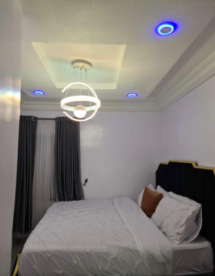 Fully Furnished Miniflat with Ocean View and Balcony, Ikate Elegushi, Lekki, Lagos, Mini Flat (room and Parlour) for Rent