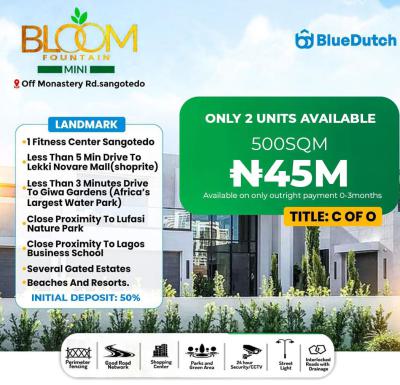 C of O and Government Allocated Land, Monastery Road, Sangotedo, Ajah, Lagos, Mixed-use Land for Sale