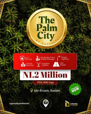 Exciting Opportunity to Own 1to 15 Plot of Cassava/ Palm Trees Farmlan, Eruwa, Ibadan, Oyo State., Eruwa, Ibarapa East, Oyo, Mixed-use Land for Sale