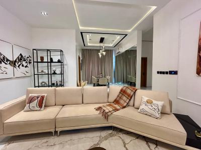 Beautiful 4bedroom Apartment Available for Immediate Check-in!!!, Lekki Phase 1, Lekki, Lagos, Flat / Apartment Short Let