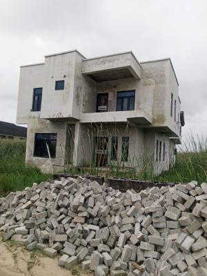 Carcass 4 Bedroom Uncomplicated Building in Ajah Sangotedo, Happy Home Estate, Ajah, Lagos, Detached Duplex for Sale