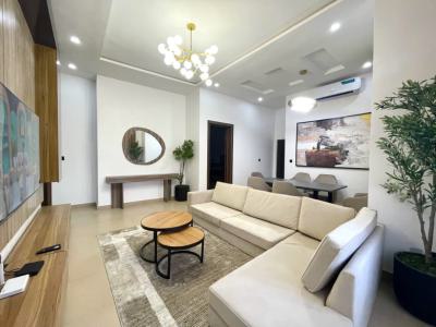 Brand New Cozy 2 Bedroom Apartment with Ps5, Treadmill, Bathrobe & Ba, Banana Island, Ikoyi, Lagos, Flat / Apartment Short Let