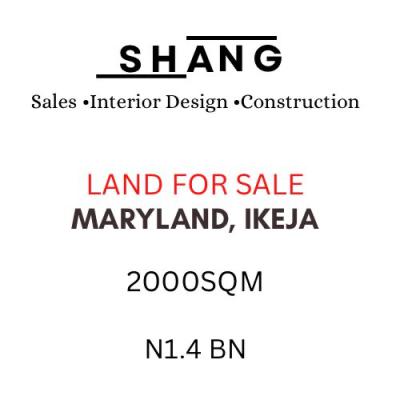 2000 Sqm Land Available in Maryland, Ikeja, Maryland, Ikeja, Lagos, Land for Sale