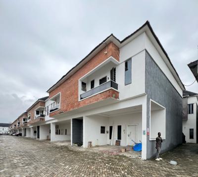 Spaciously Built 4 Bedroom Terraced  Duplex with Bq in a Flood Free, 20 Mins Drive to Lekki Phase One, Ikota, Lekki, Lagos, Terraced Duplex for Sale