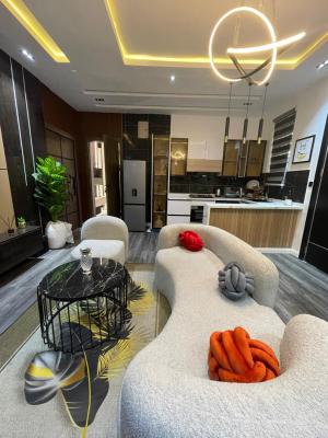 Brand New Stunning 1/2-bedroom Modern Apartment with Pool and Ps5, Ikate, Lekki, Lagos, Flat / Apartment Short Let