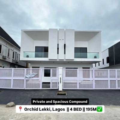 4 Bedrooms Semi Detached Duplex with Bq, Orchid Lekki, Lagos, Lekki, Lagos, House for Sale