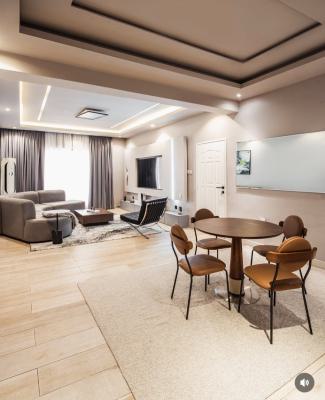 Exquisite 2 Bedroom Apartment, Platinum Way, Lekki, Ikate, Lekki, Lagos, Flat / Apartment Short Let