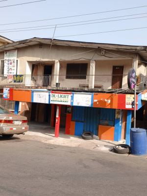 Detached House with 14 Rooms, 2 Room Bq and a Shop Sitting on Land Siz, Off Unity Road, Ikeja, Lagos, Detached Duplex for Sale