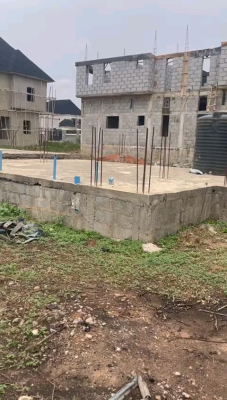 Prime 450sqm Estate Land with Dpc -- Ready for 4bedroom Duplex + Bq in, Camp David Estate, Gwarimpa Ii Lifecamp, Gwarinpa, Abuja, Land for Sale