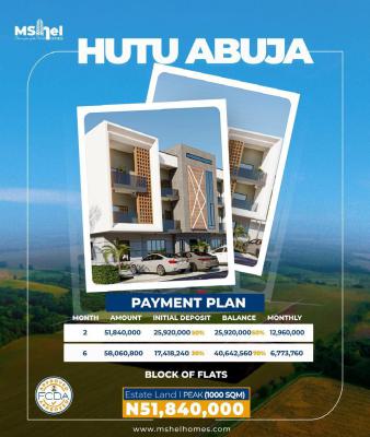 Land, Hutu, Airport Road, Before Centenary City, Abuja., Central Area Phase 2, Abuja, Residential Land for Sale