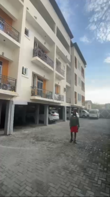 Fully Service One Bedroom and Parlour Apartment at, Off New Road By Chevron Lekki, Lekki, Lagos, Mini Flat (room and Parlour) for Rent
