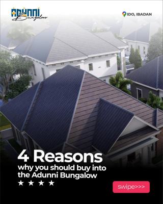 Luxury Bedroom Bungalow for Your Family, Ido, Oyo, Detached Bungalow for Sale