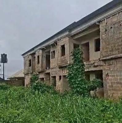Uncompleted 6flats of 2 Masters Bedroms Each 75ft By 100ft Land, Okhuromi Community, Airport Road, Benin, Oredo, Edo, Block of Flats for Sale