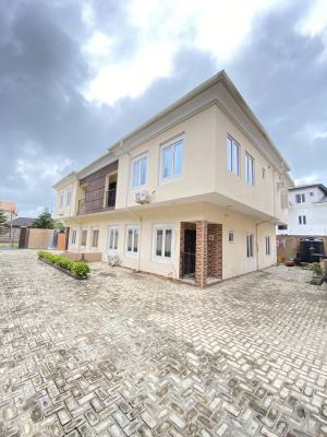 Neat Spacious 4bedroom Terrace Duplex, Inside an Estate New Road Chevron, Lekki, Lagos, Terraced Duplex for Rent