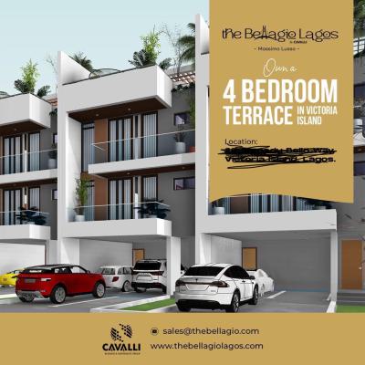 4bedroom Duplex, Ahmadu Bello Way, Victoria Island (vi), Lagos, Terraced Duplex for Sale