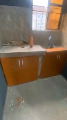 Newly Built Roomself Contain Ground Flat All Tied with Pop N Kitchen C, Off Diya Street, Gbagada, Lagos, Self Contain (single Rooms) for Rent