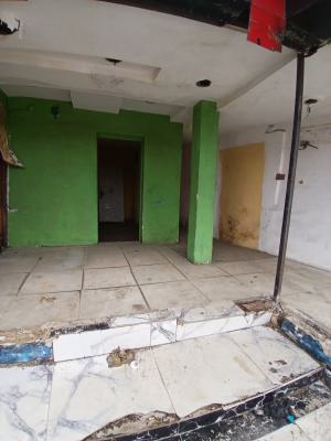 a Shop Downstairs with Large Space Along Facing Road, Ado Road, Ajah, Lagos, Shop for Rent
