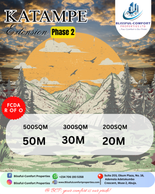 Katampe Extension 2 Estate Plot, Katampe Extension 2, Katampe, Abuja, Residential Land for Sale