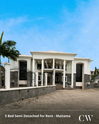 5 Bedroom Semi Detached Duplex + Bq, Maitama District, Abuja, Semi-detached Duplex for Rent