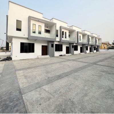 Fully Serviced 4 Bedroom Terrace Duplexes, Secure Estate at Ajah Lekki, Ajah, Lagos, Terraced Duplex for Sale