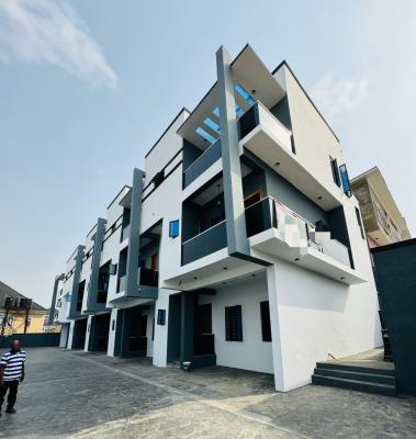Newly Built 4 Bedroom Terrace Duplex Plus Bq in a Secured Estate, Few Minutes Drive to Ikeja City Mall, Opebi, Ikeja, Lagos, Terraced Duplex for Sale