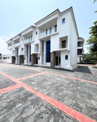 4 Bedroom Terrace Duplex -- Global C of O, Orchid Road, Lekki, Lagos, Terraced Duplex for Sale
