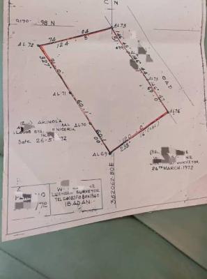 a Standard, Sharp Demolishable Structure, Fola Agoro, Yaba, Lagos, Mixed-use Land for Sale