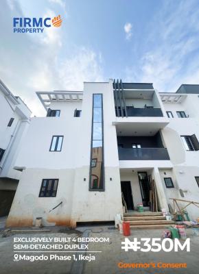 Uniquely Designed 4-bedroom Semi-detached Residence in Magodo, Phase 1, Live in a Home Crafted for Your Unique Lifestyle Here in, Magodo, Lagos, Semi-detached Duplex for Sale