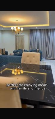Luxury Smart 3 Bedroom Furnished and Service Apartment with Bq, Wuye, Abuja, Flat / Apartment for Rent
