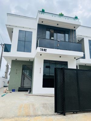 Well Finished 4 Bedroom Detached Duplex with a Bq in a Secured Estate, Lekki Palm City Estate, Ajah, Lagos, Detached Duplex for Sale