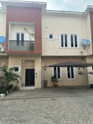 Fully Service Luxury 4 Bed Duplex Terrace with Pool Before Round About, Orchid Road Lekki, Lekki, Lagos, Terraced Duplex for Rent
