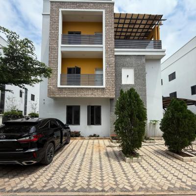 Brand New Luxurious 5 Bedroom Detached Duplex,bq ,gym, Greenery,, Serene Neighborhood, Inside an Estate, Wuye, Abuja, Detached Duplex for Sale