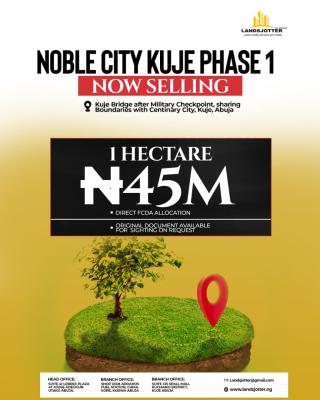 1 Hectare, After Military Checking Point, Kuje, Abuja, Residential Land for Sale