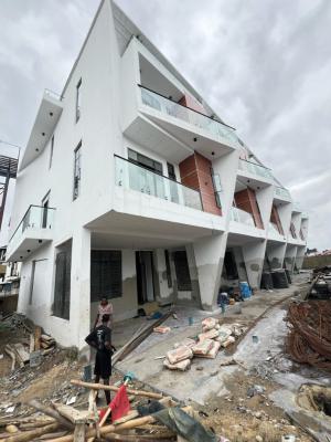 Contemporary 4 Bedroom Terraced Duplex with Bq in a Serene Environment, Ikate, Lekki, Lagos, Terraced Duplex for Sale