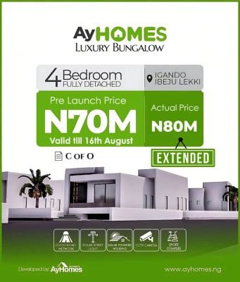 Ay Luxury Bungalow, Igando, Ibeju Lekki, Lagos, Detached Bungalow for Sale